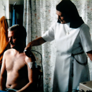 1988 Sr Mary Kennedy in the Physiotherapy Department