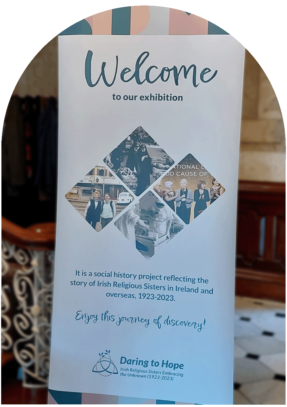 Daring to Hope Welcome Banner